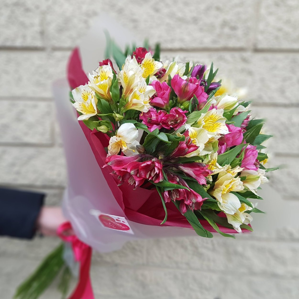 Букет «альстромерия»