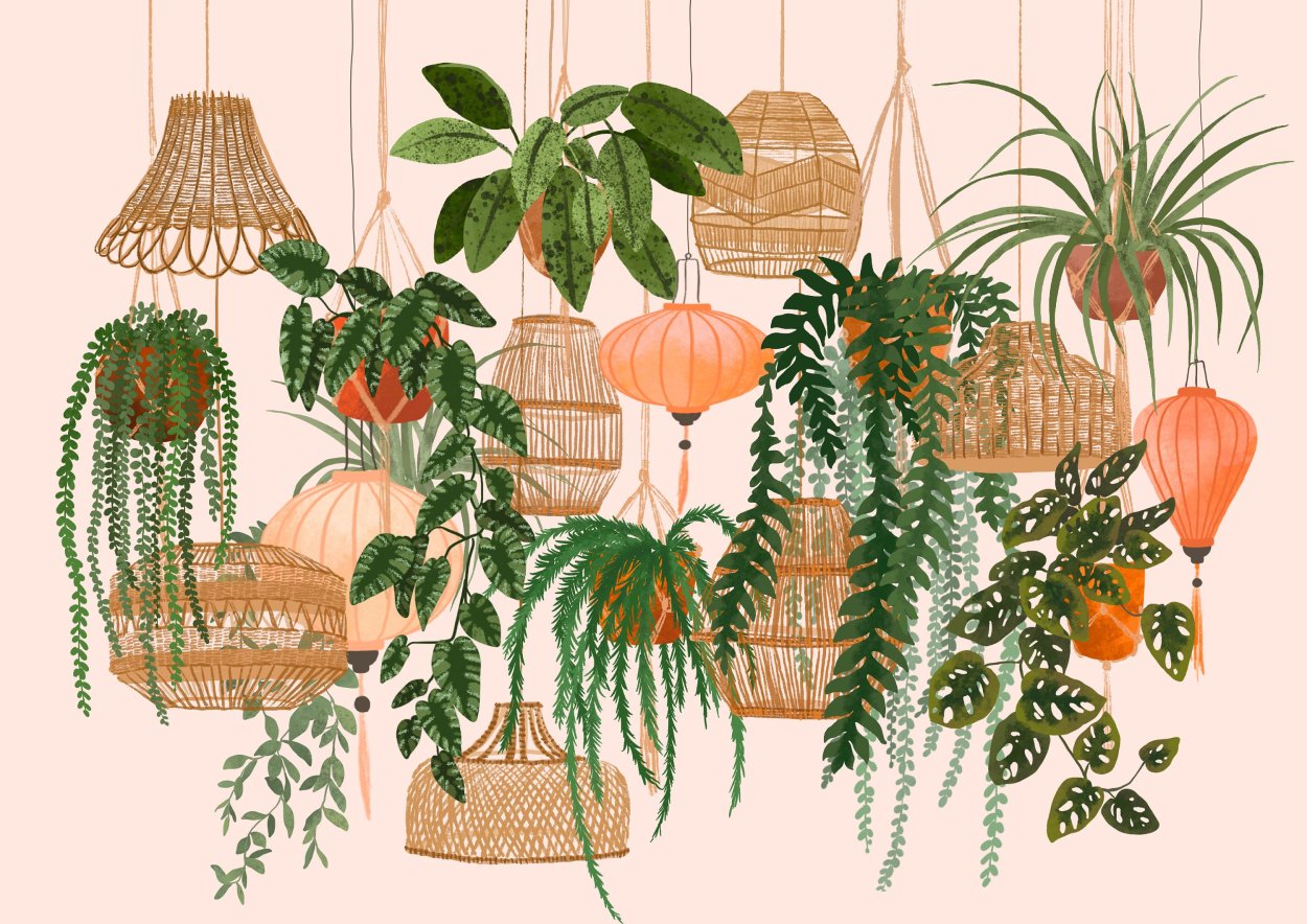 Plants Art aesthetic