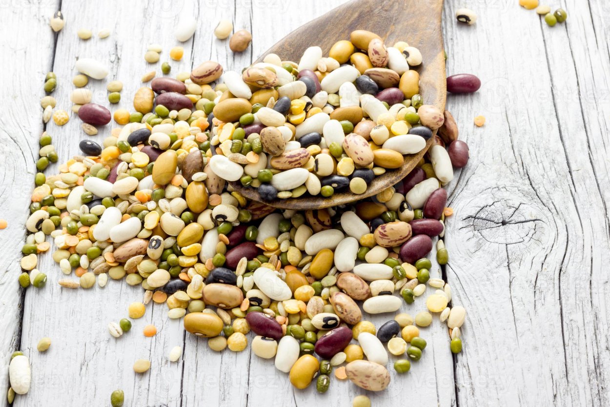 Фасоль чечевица нут