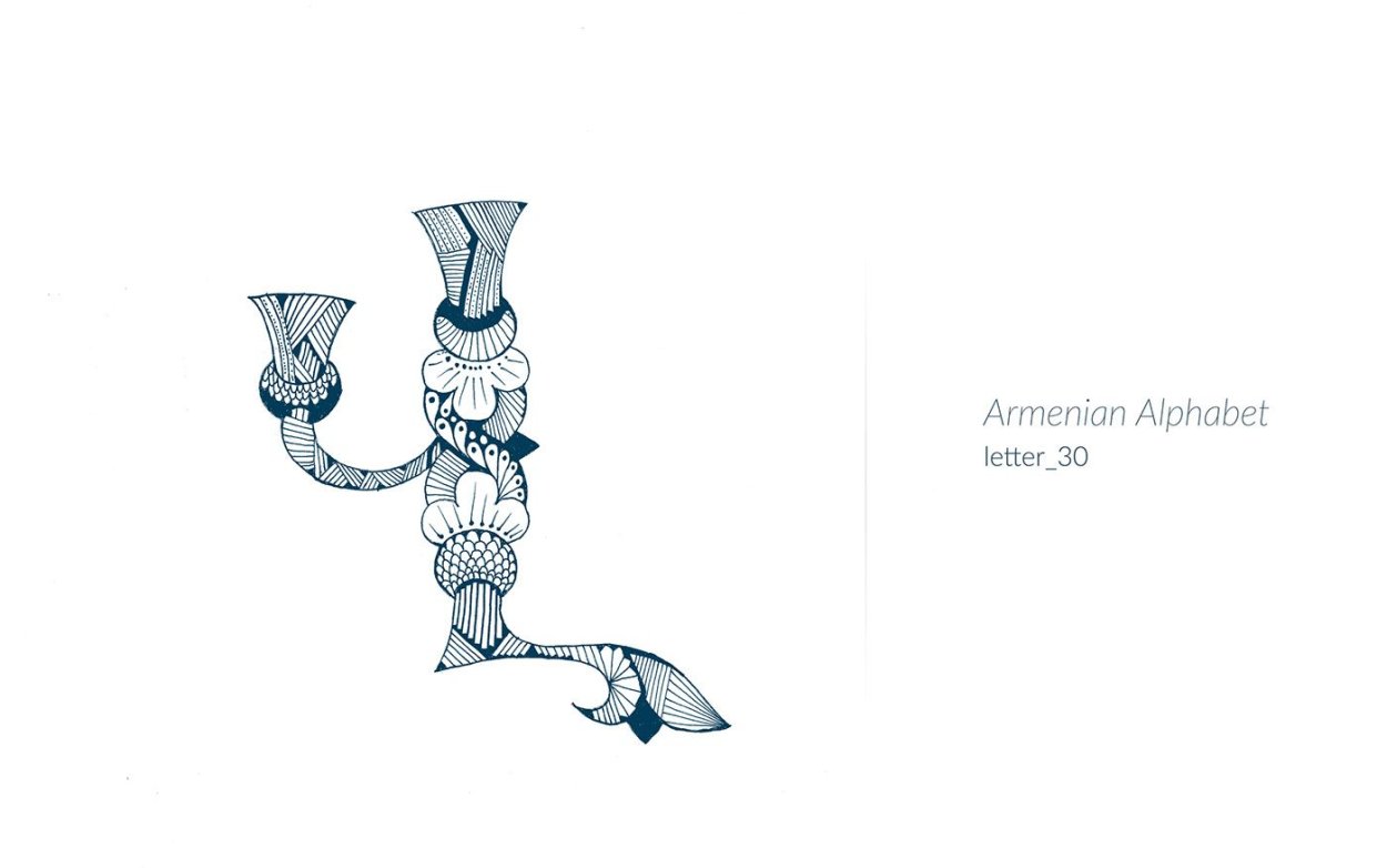 Армянские буквы