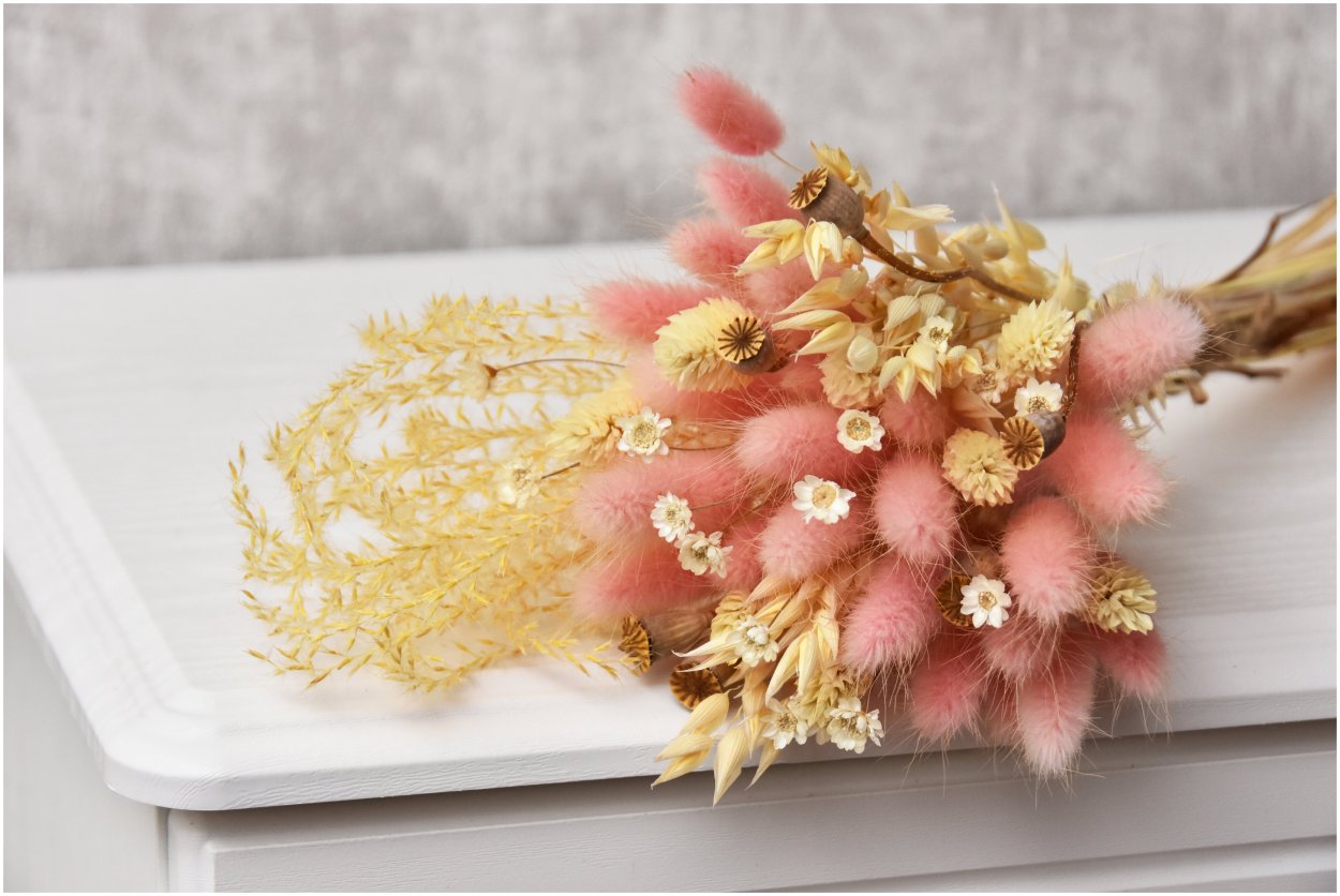 Крылья из сухоцветов