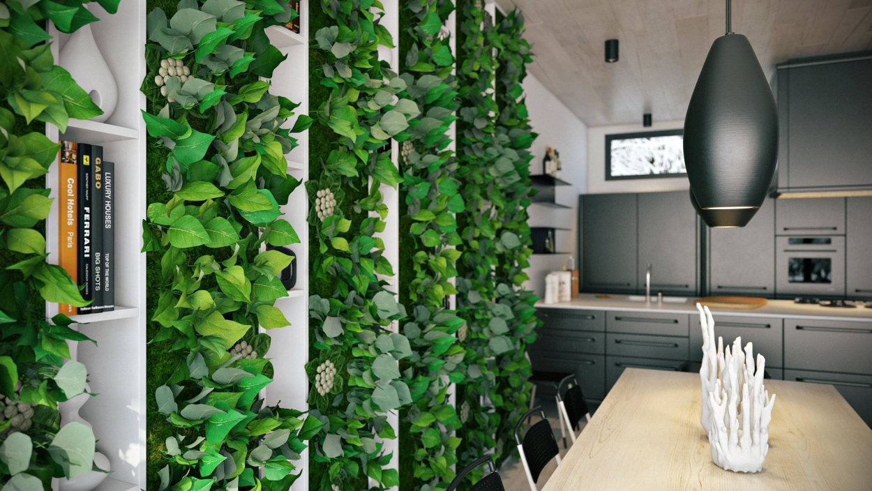 Лиана Грин вертикальное Озеленение