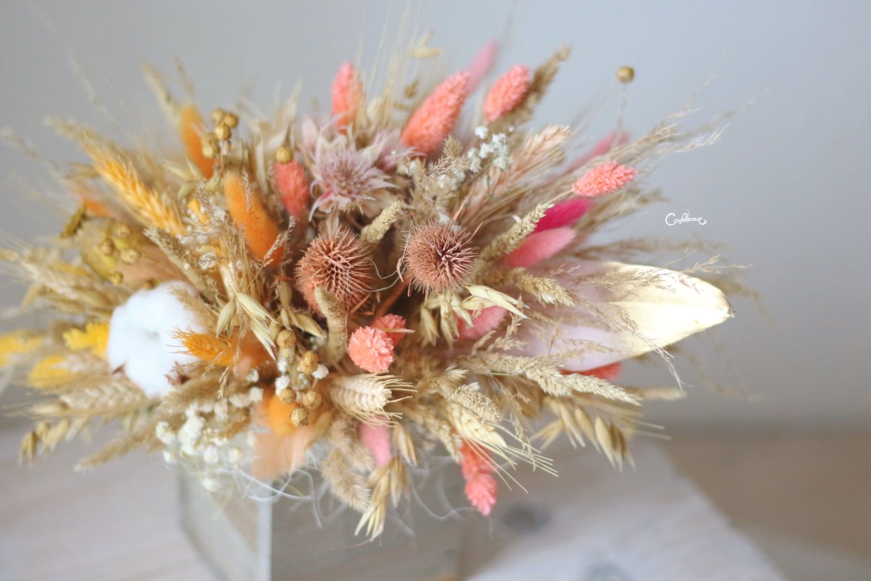 Икебана из сухоцветов