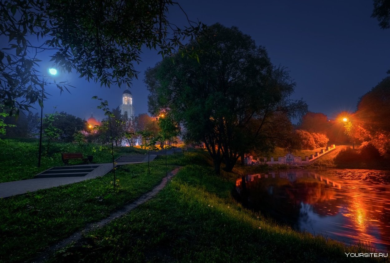 Вечерний парк