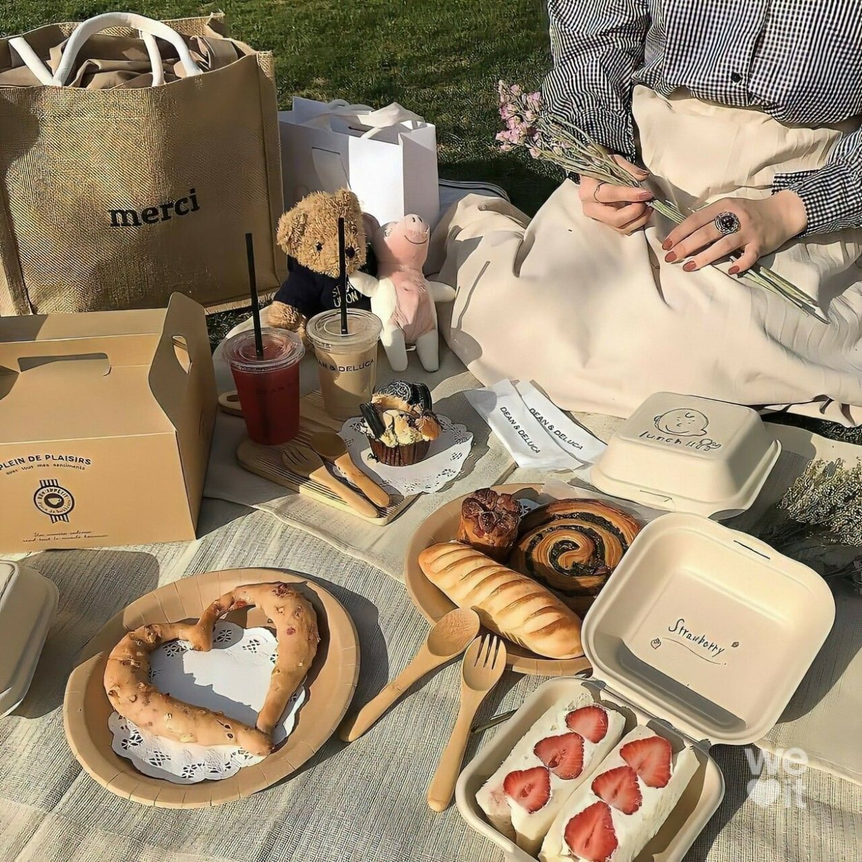 Пикник в стиле эстетики