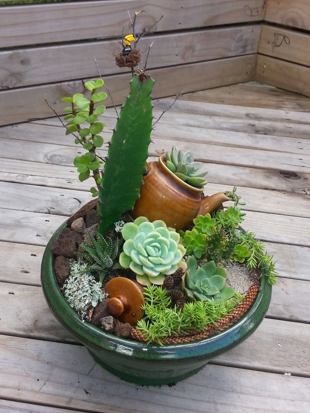 Гарденинг мини сад