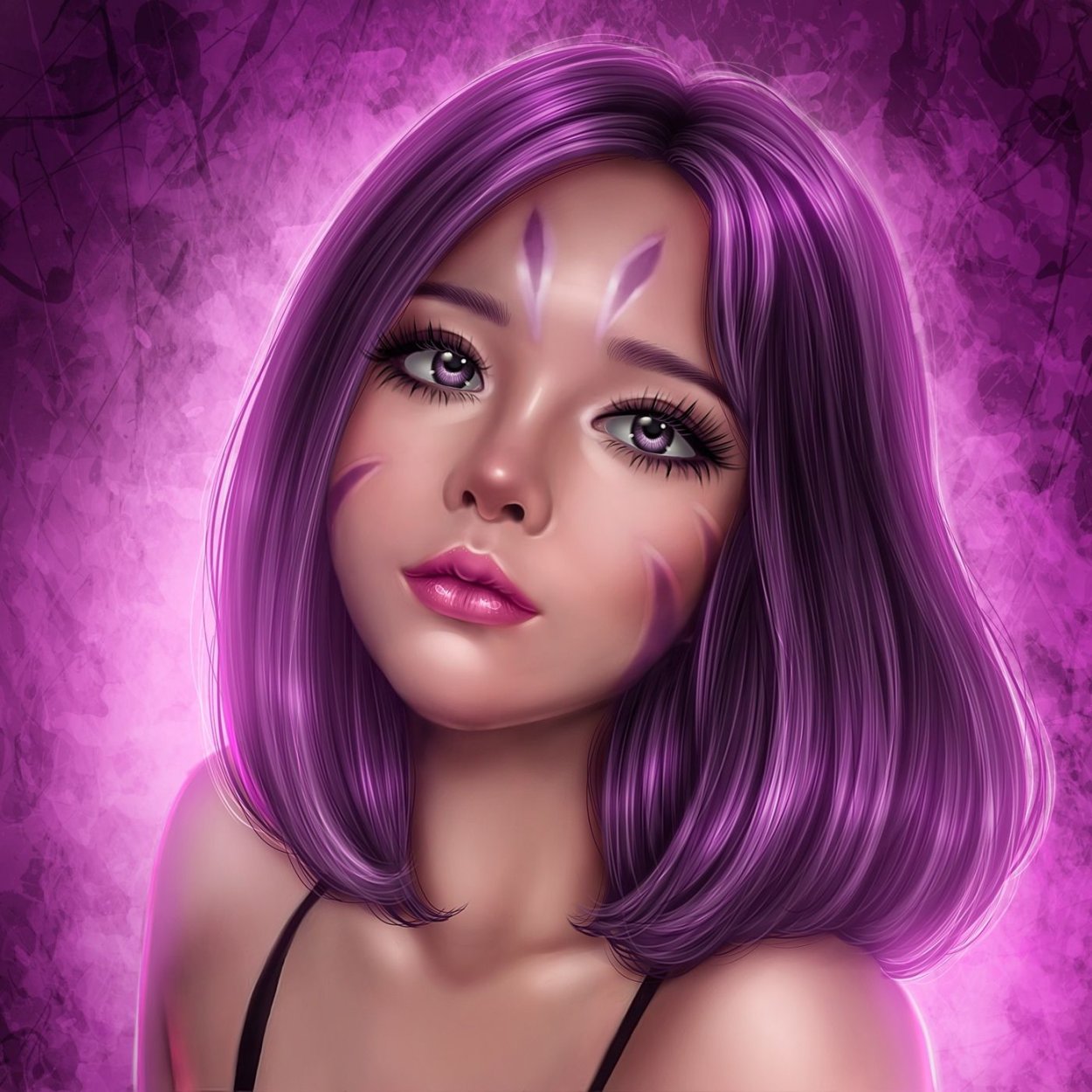 Фиолетовые красивые картинки для девочек