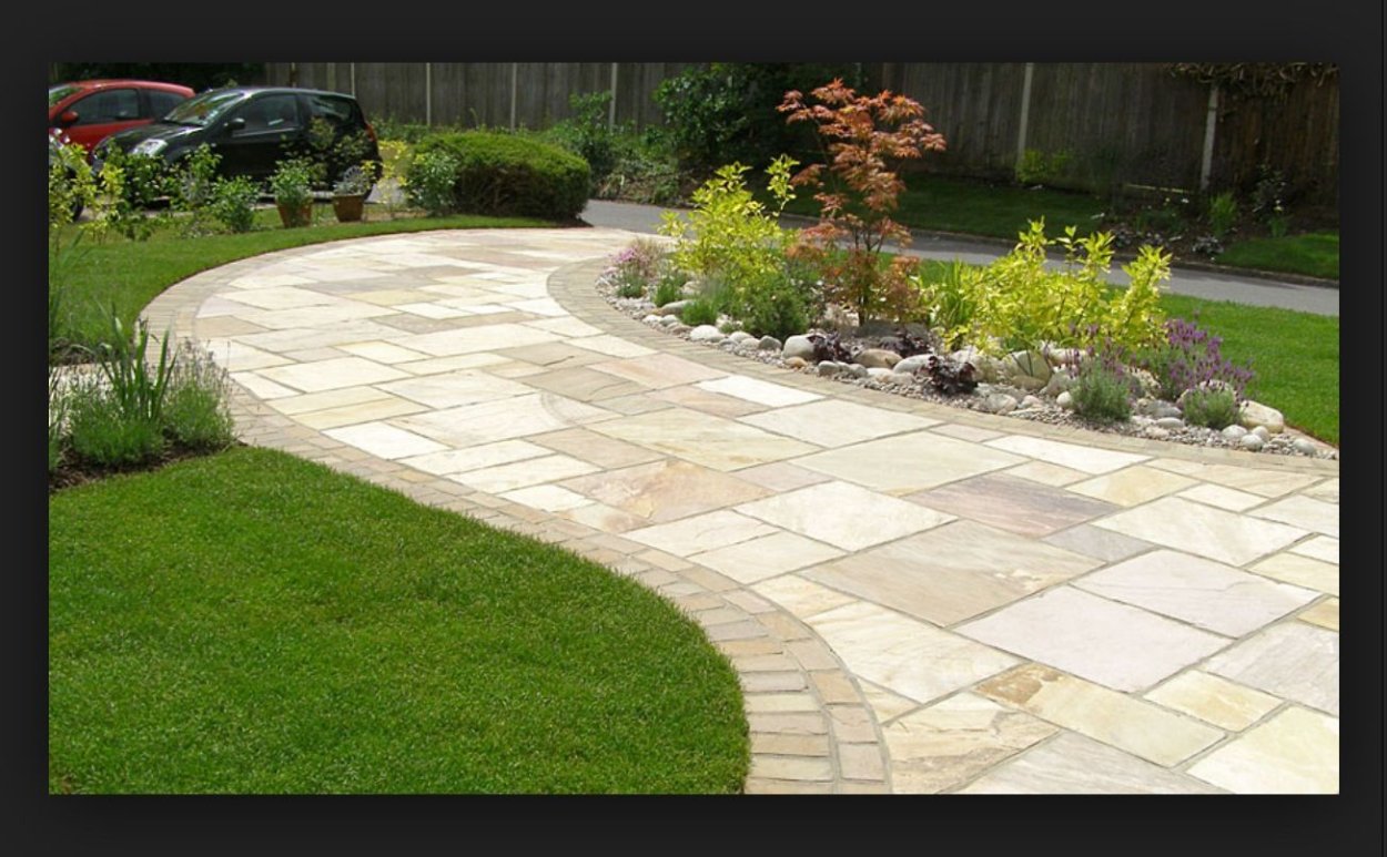 Комбинированное мощение