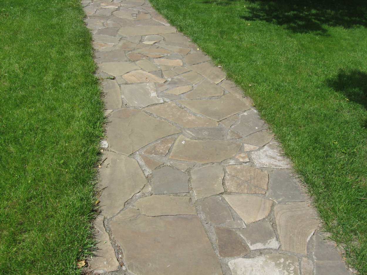 Песчаник Золотая осень мощение дорожек