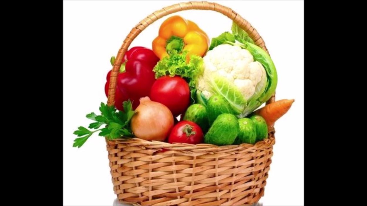 Корзина с овощами