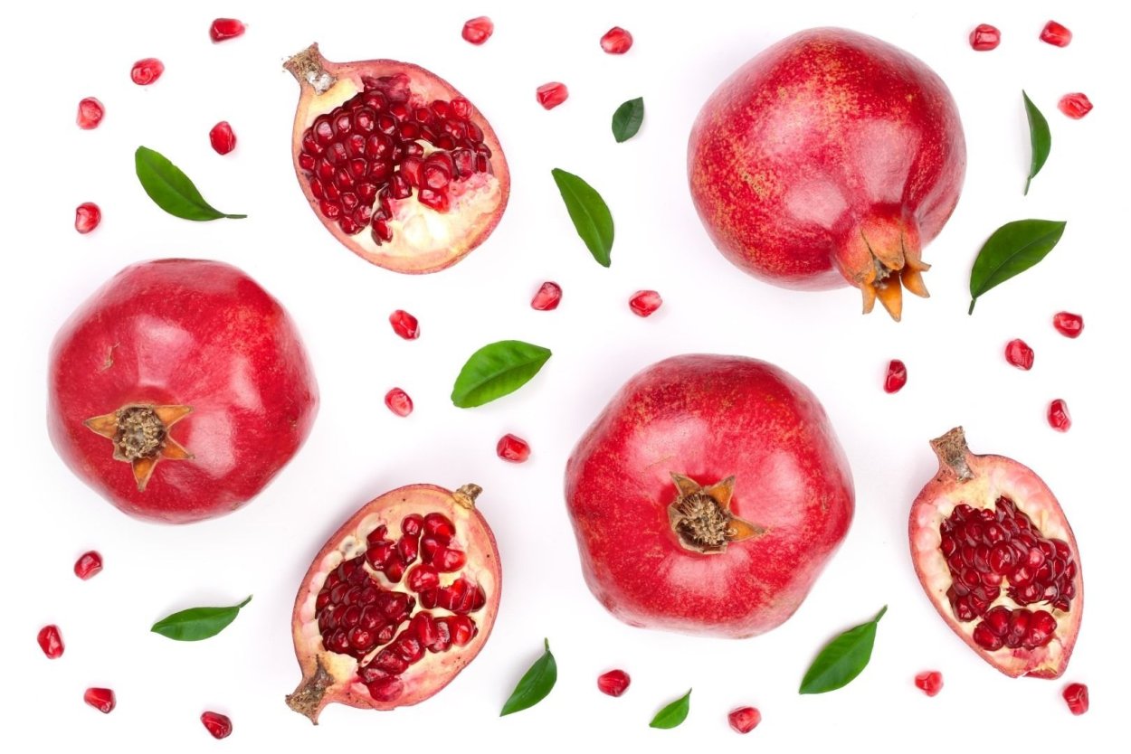 Гранат вид сверху