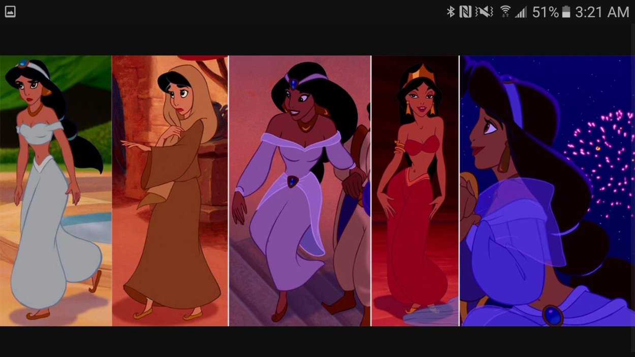 Disney Жасмин кадры