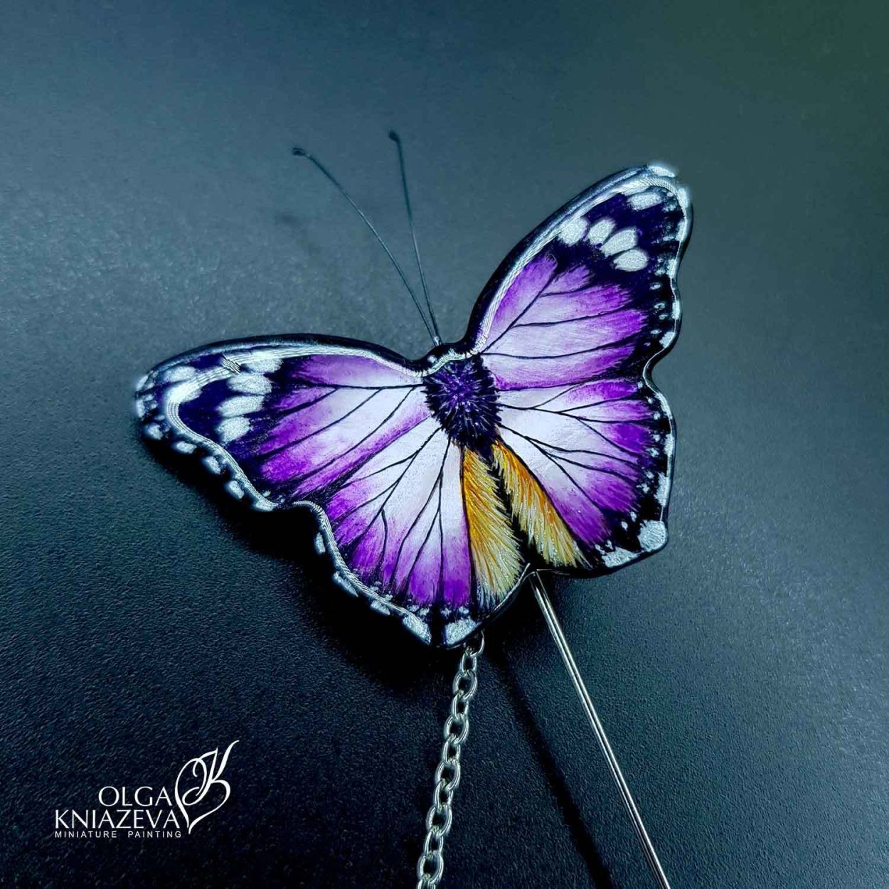 Сиреневые бабочки