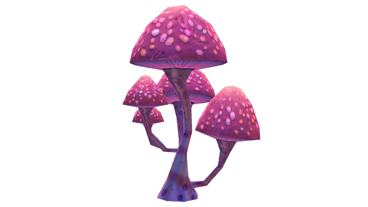 Фиолетовый мухомор