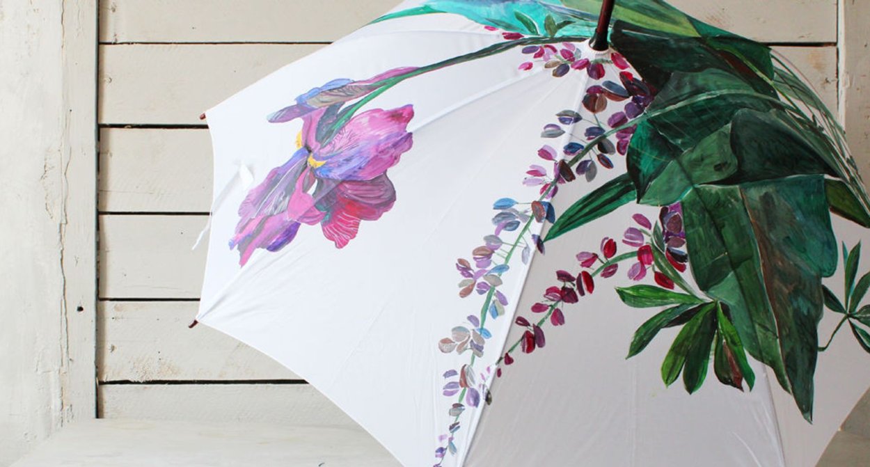 Разрисованные зонты