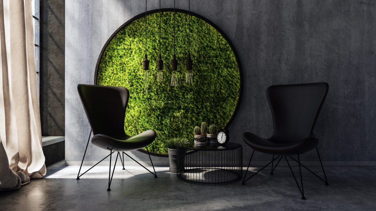 Moss Green / мох стабилизированный