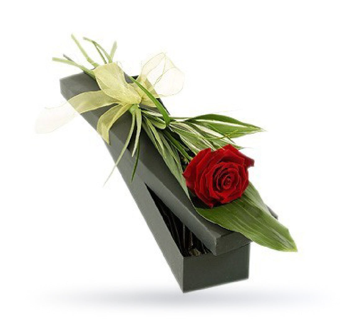 Упаковать цветы в подарок. Упаковка одного цветка. Строгий букет. Упаковать одну розу. Композиция из одной розы.