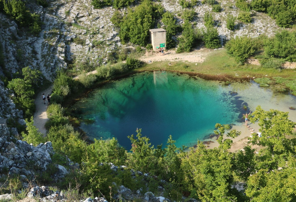 Озеро Цетина Хорватия