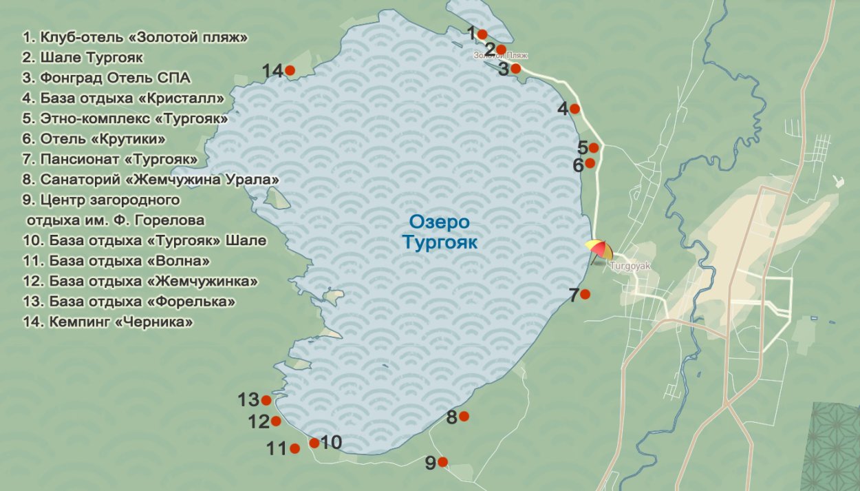 Тургояк озеро золотой пляж. Пляж Миасс озеро Тургояк. Озеро Тургояк и Инышко. Карта озера Тургояк с базами.