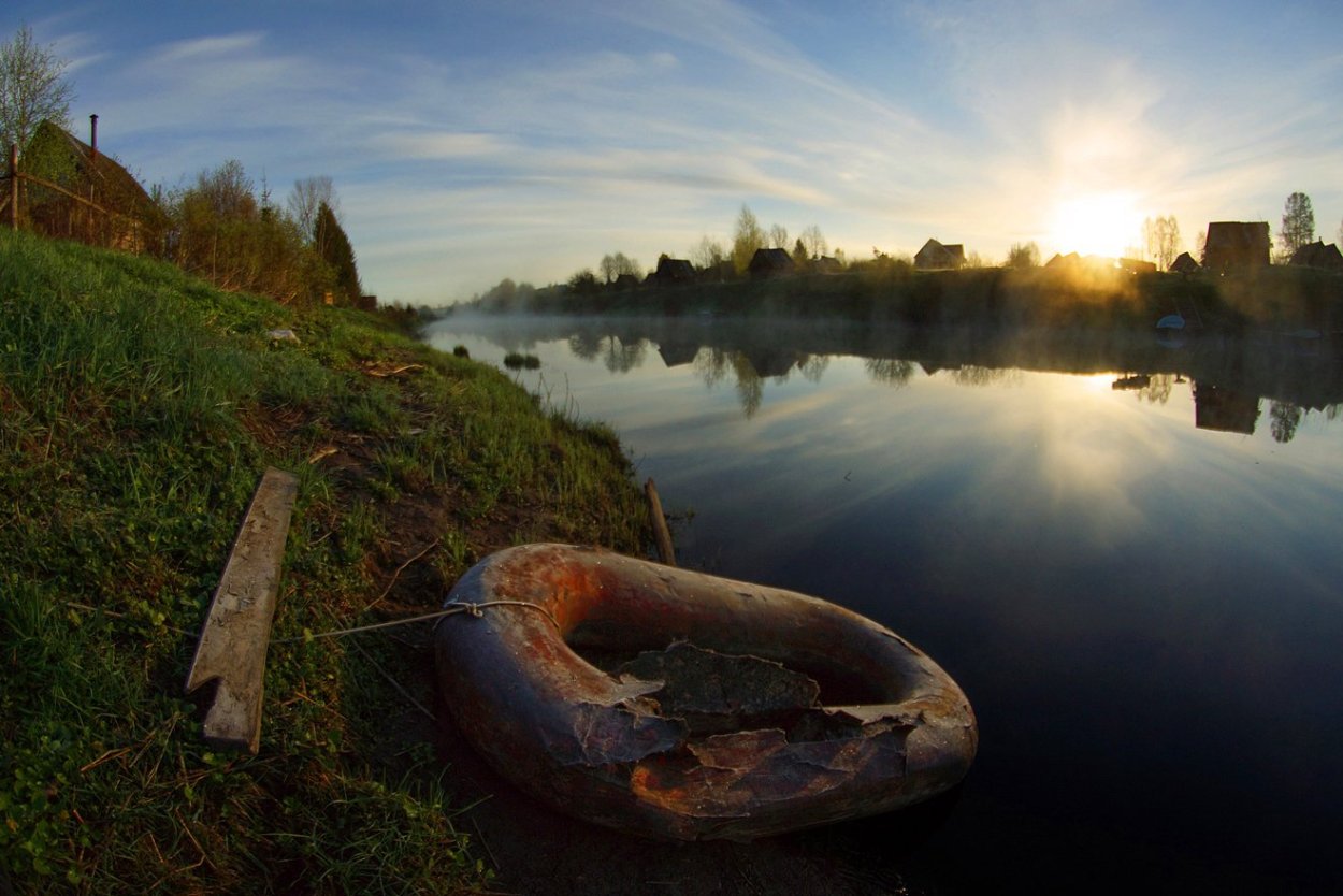 Река Тигода Ленинградская