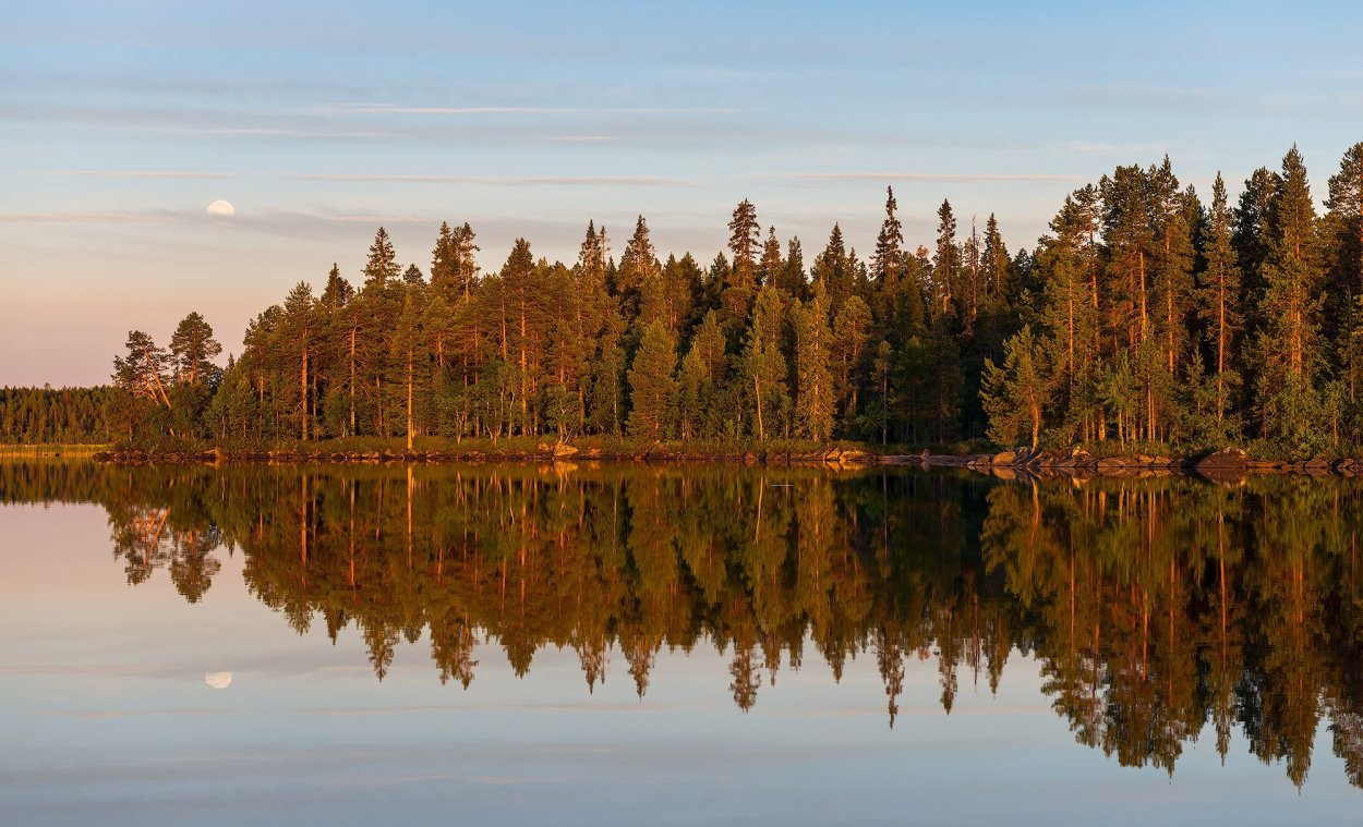 Озеро Лоянское Карелия