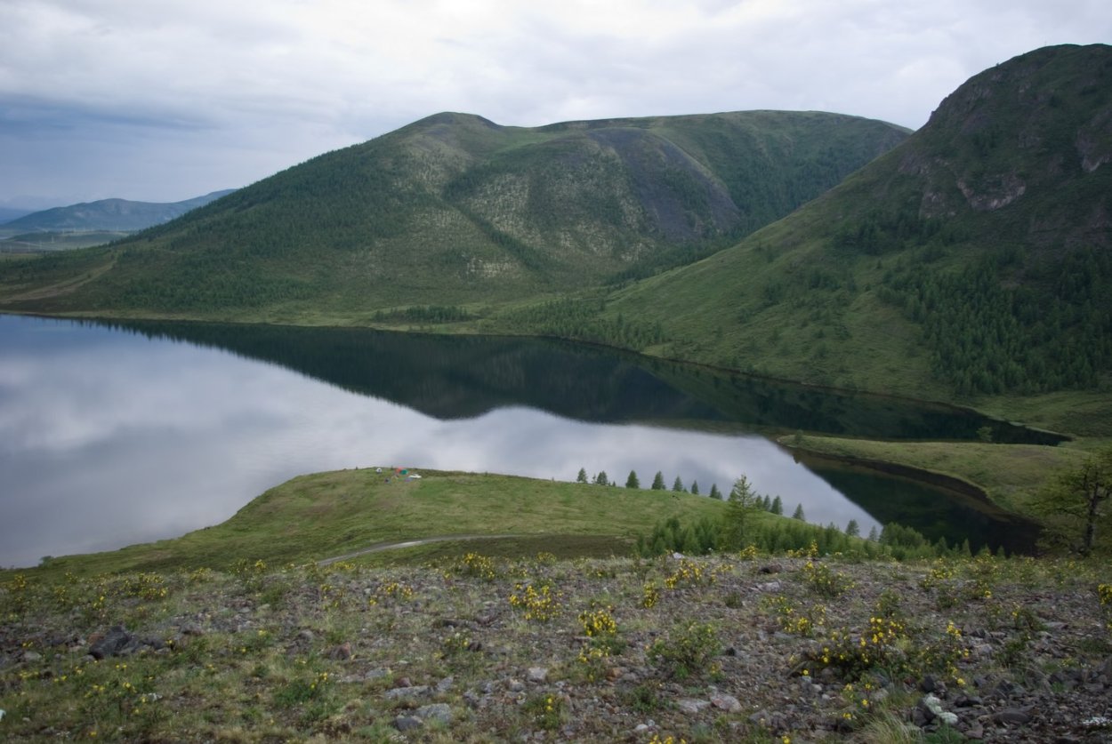 Озеро Ильчир в Бурятии рыбалка