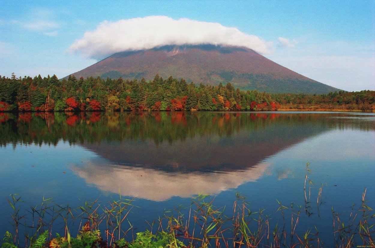 Озеро красивое Итуруп