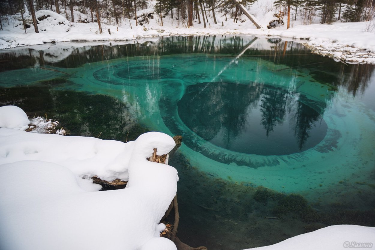 Голубые озера Чемал