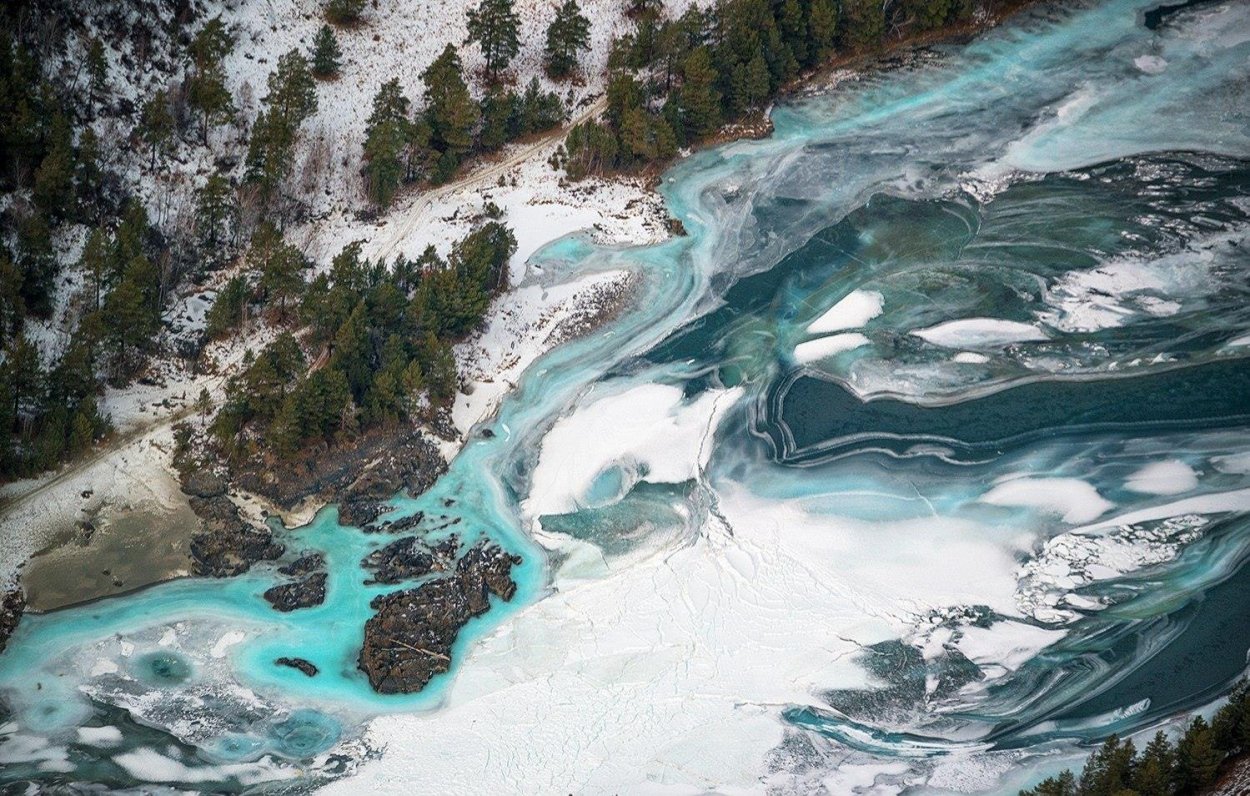 Голубые озера глаза Катуни Алтай