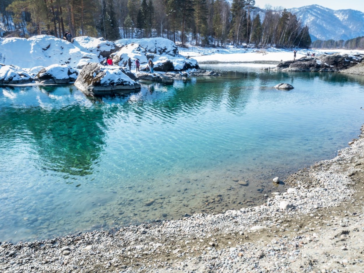 Голубые глаза Катуни горный Алтай