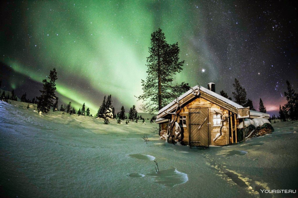 Хаттфьелльдал Норвегия избушка