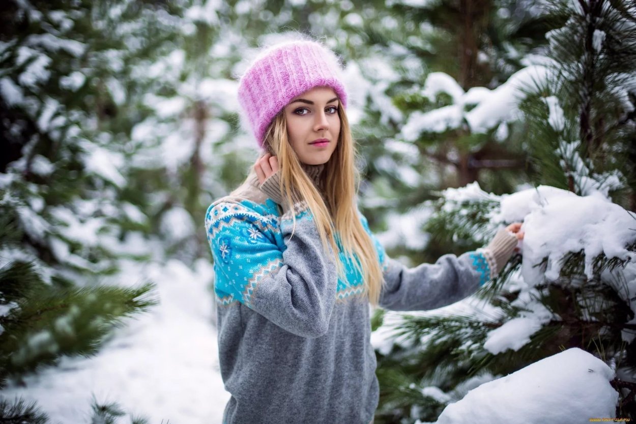 Фото Девушка лесу зимой, более 98 качественных бесплатных стоковых фото