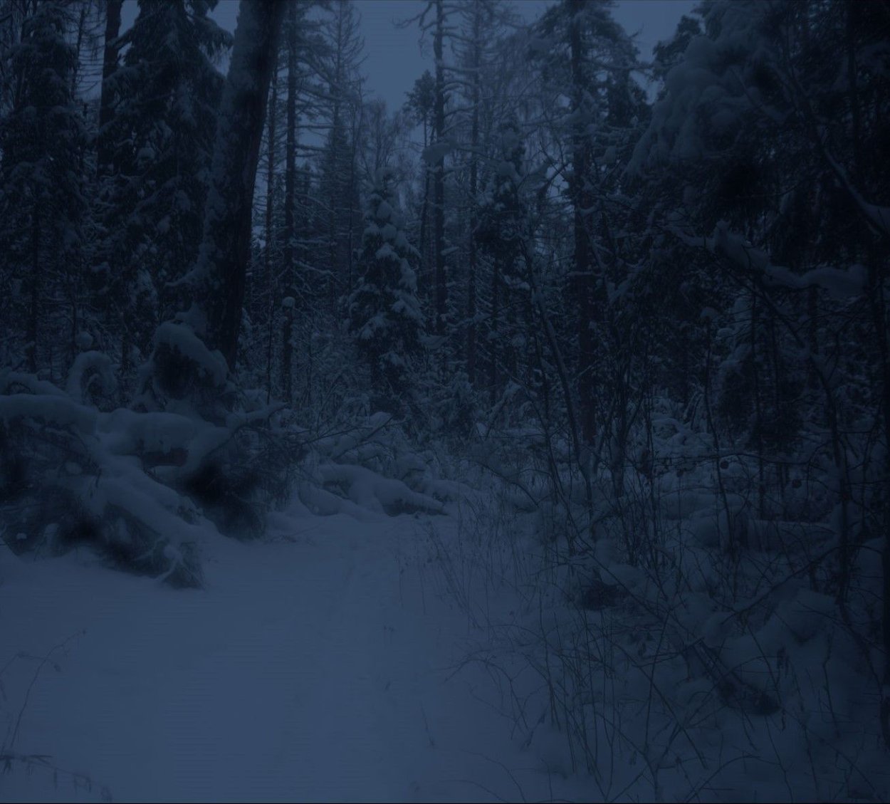 Русская зима Dark aesthetic