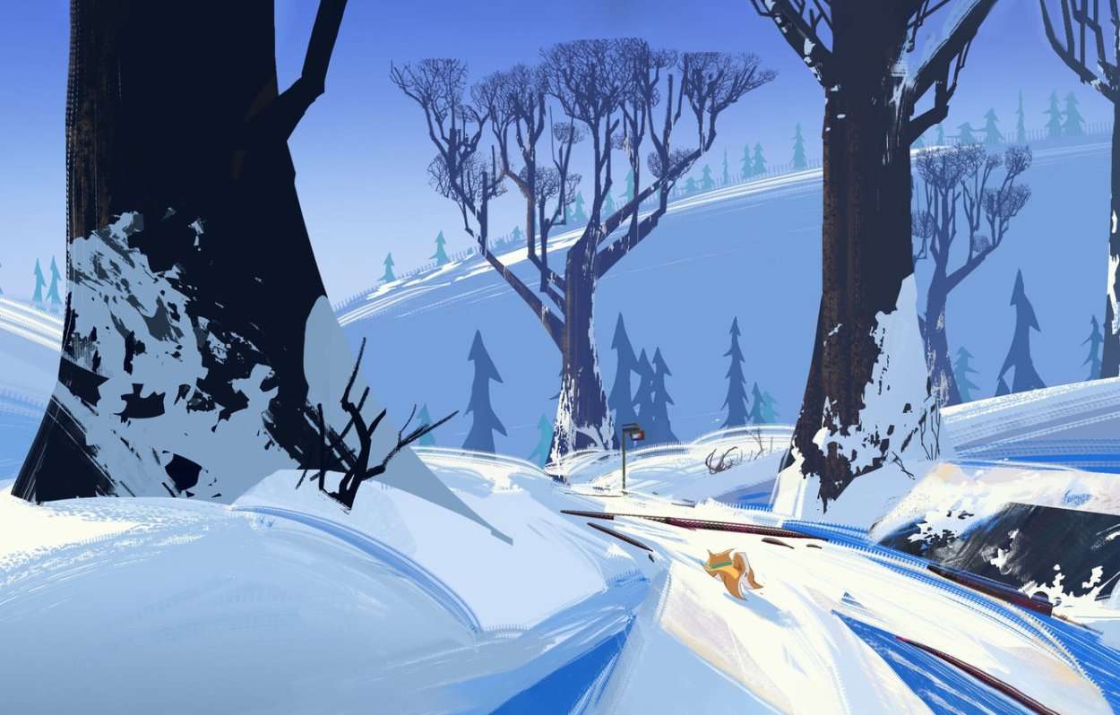 Зима Минимализм