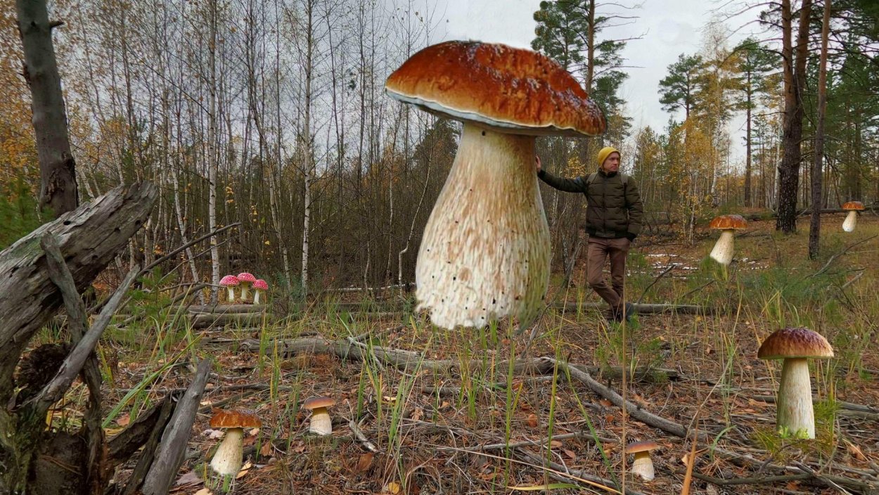 Грибы в Подмосковье