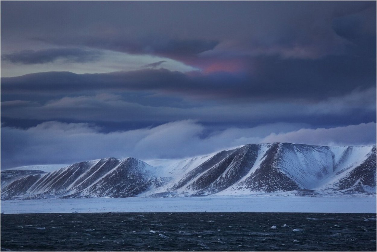 Остров Большевик в архипелаге Северная земля