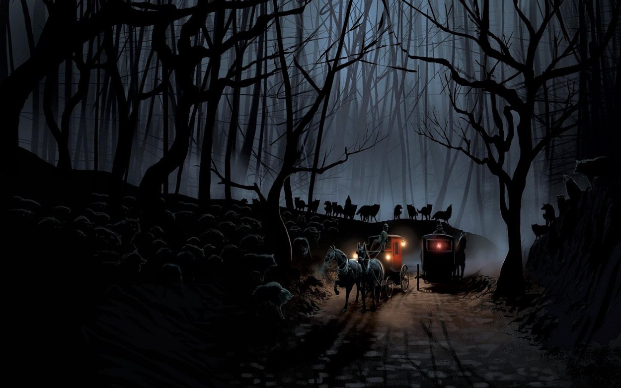 Мрачный пейзаж