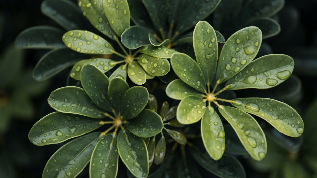 Красивые листики растений