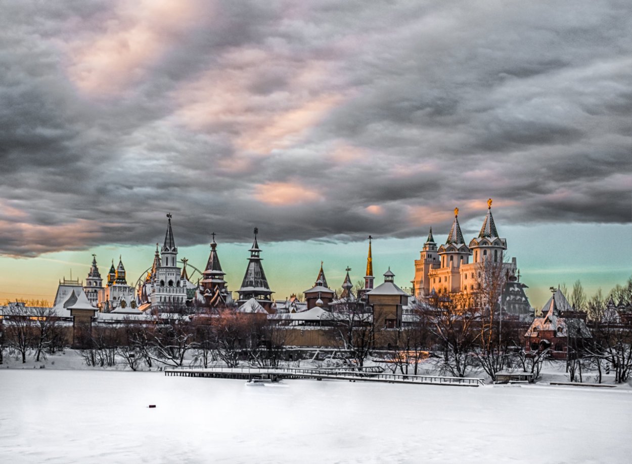 Измайловский Кремль зимой 2022