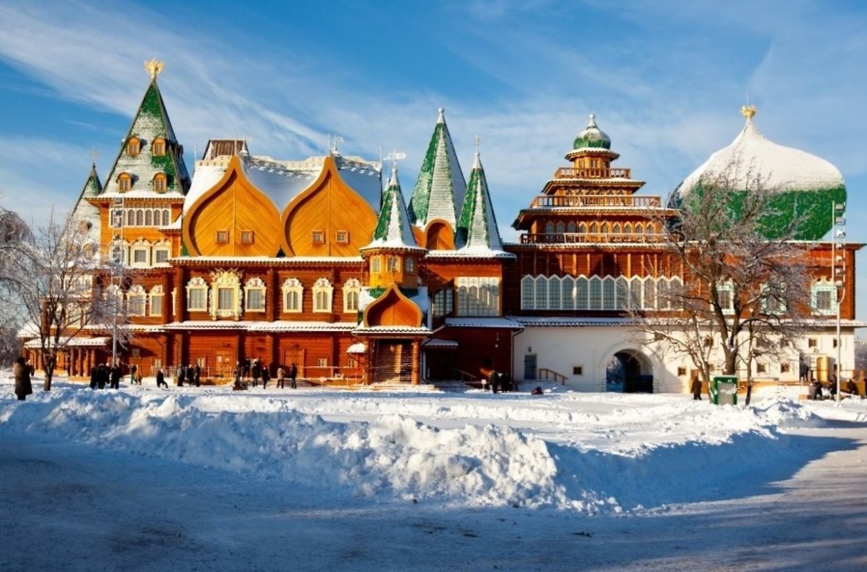 Коломенское музей-заповедник зима