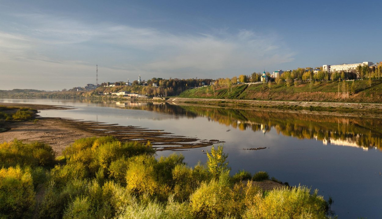 Река Вятка Киров