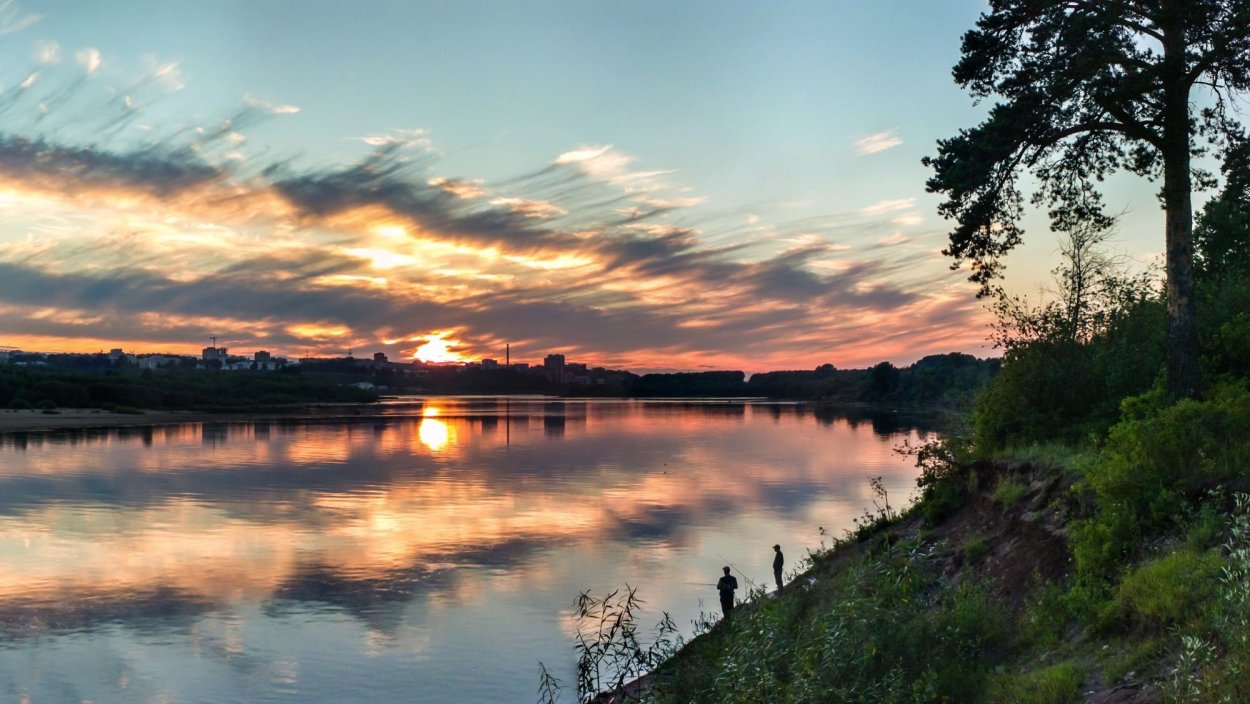 Рассвет на Вятке