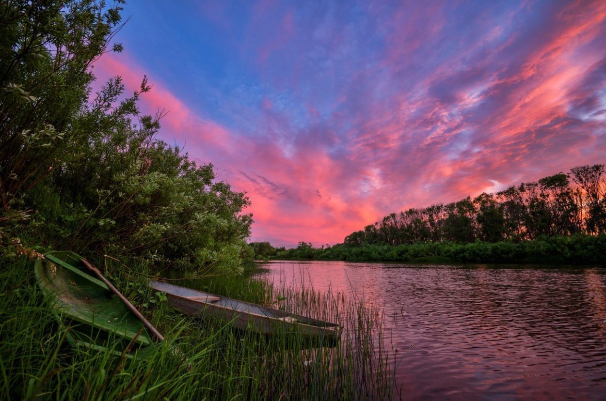 Река Кама в Бисерово