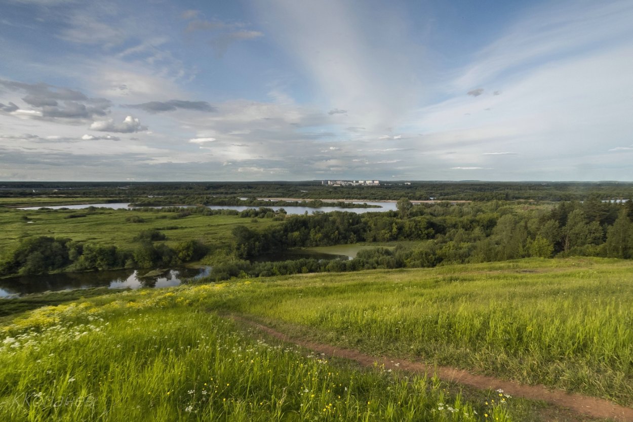 Летний вечер на Вятке