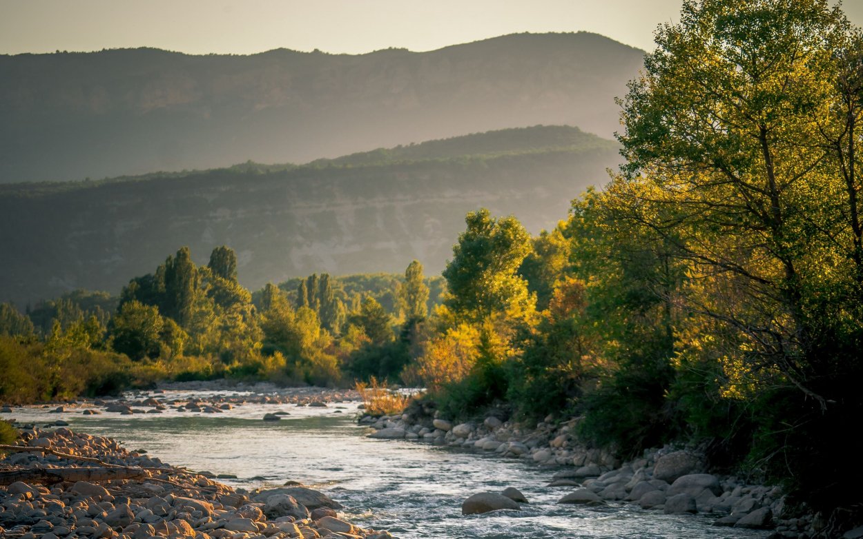 Река 4к обои