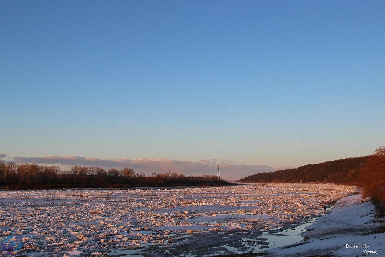 Река Вятка Вятские Поляны