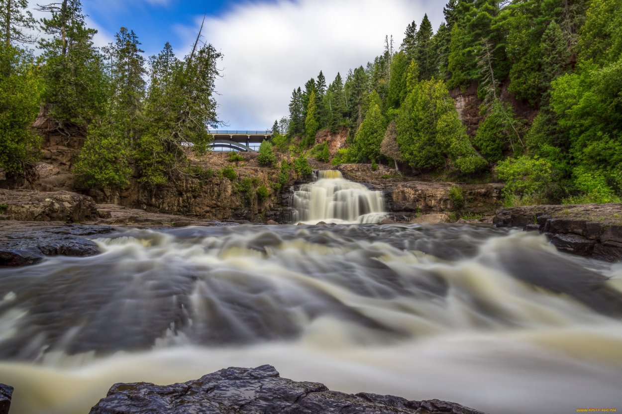 Водопад на реке Вятка