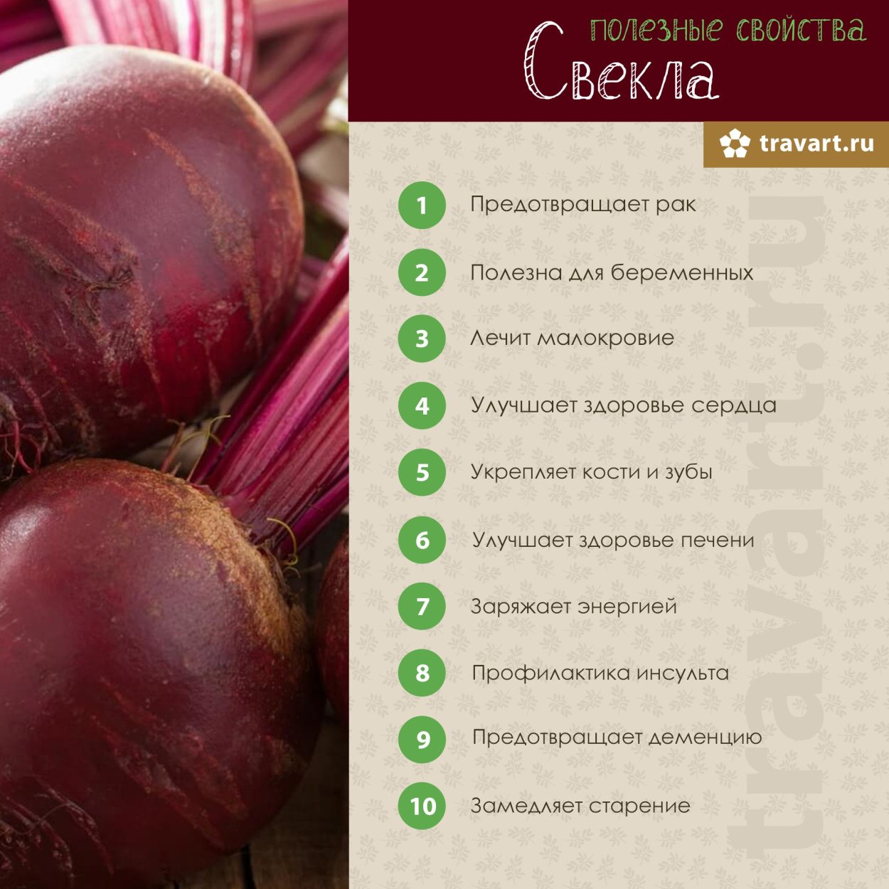 Чем полезна свекла