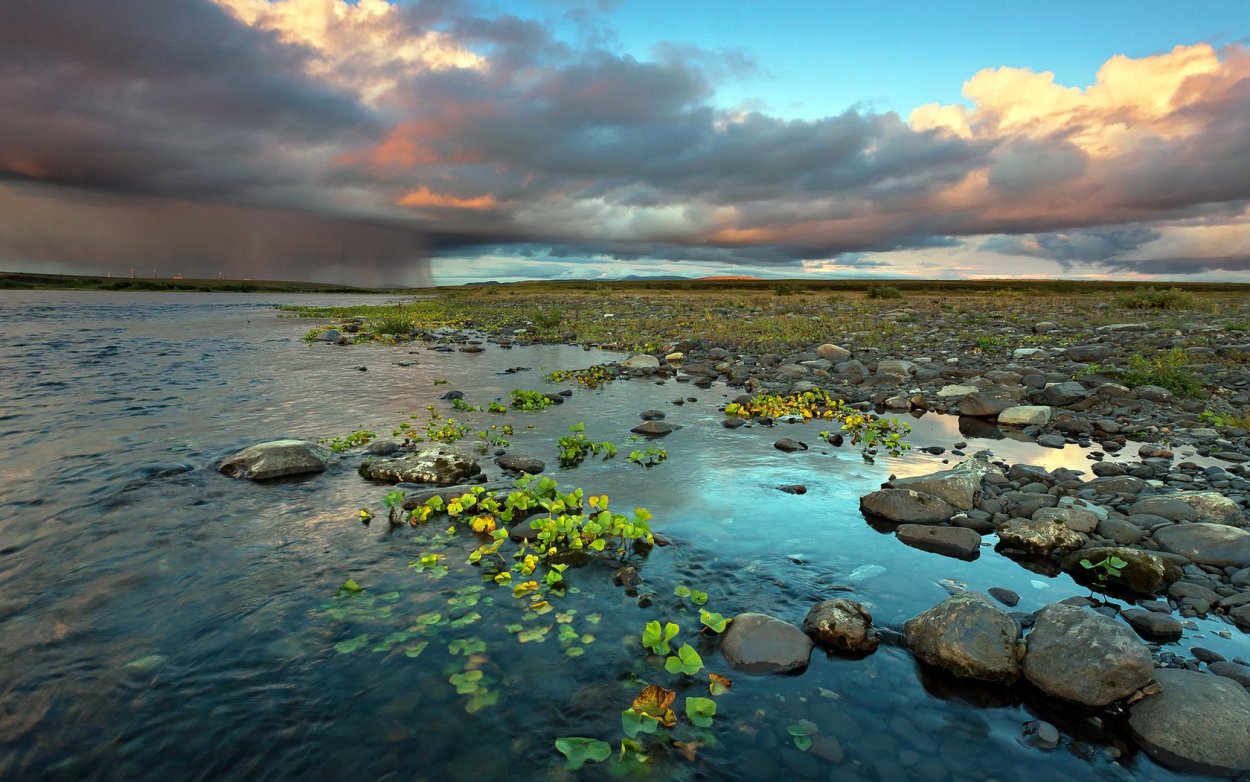 Река Уса в Республике Коми