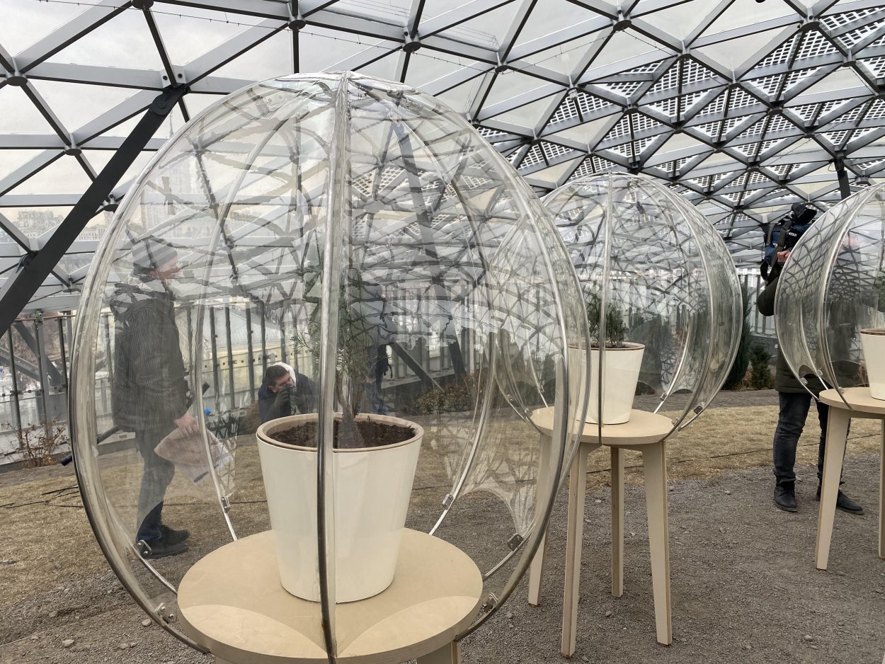 Парк Зарядье оранжерея